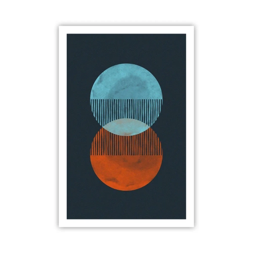 Affisch - Astronomisk fantasi - 61x91 cm