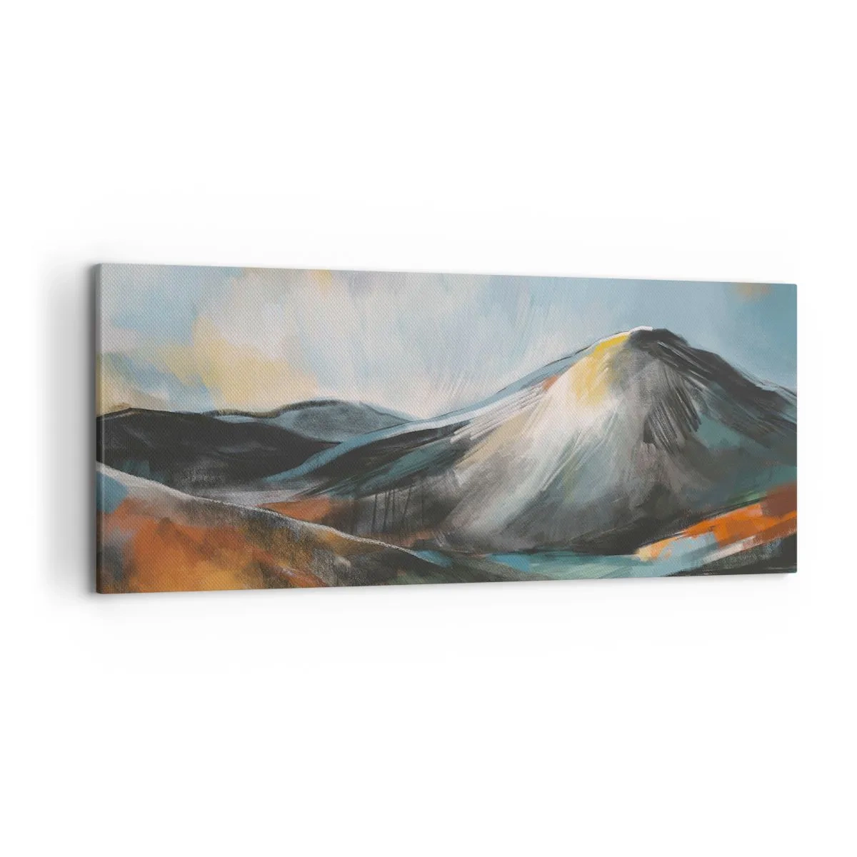 Canvastavla - Bild på duk - Råa och vackra - 120x50 cm