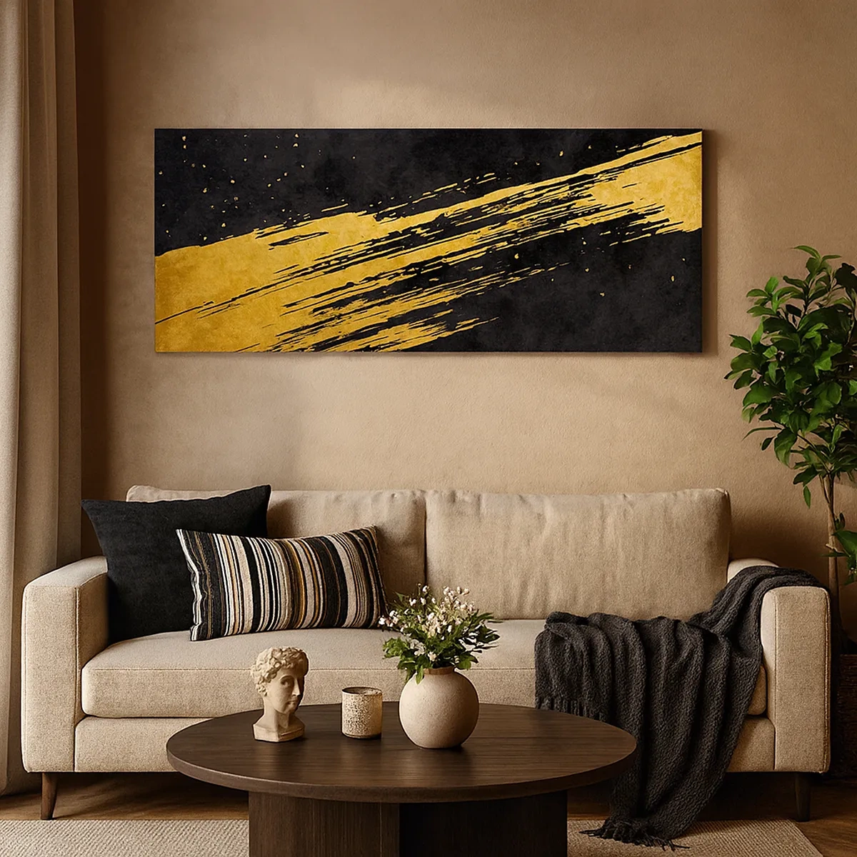 Canvastavla - Bild på duk - Hoppa in i hyperrymden - 30x30 cm