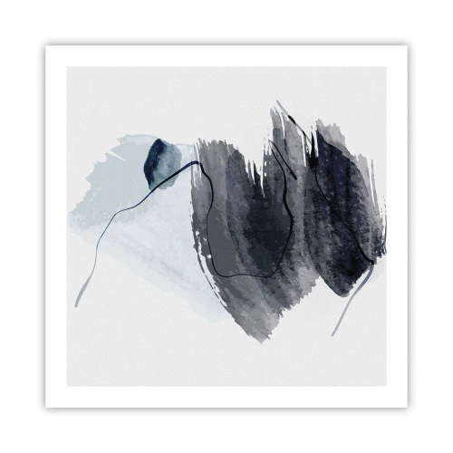 Affisch - Intensitet och rörelse - 60x60 cm