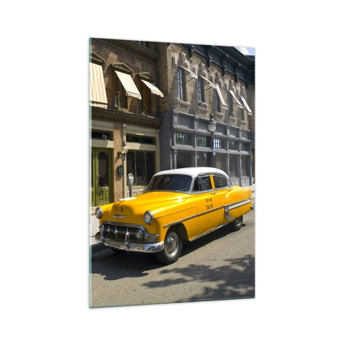 Glastavla - Bild på glas - Once Upon a Time in America - 70x100 cm