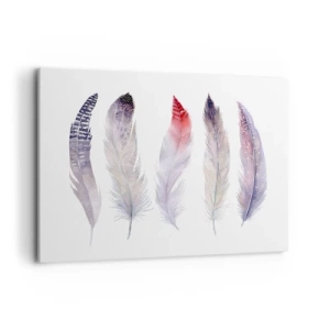 Canvastavla - Bild på duk - Fin som färgrik dimma - 120x80 cm