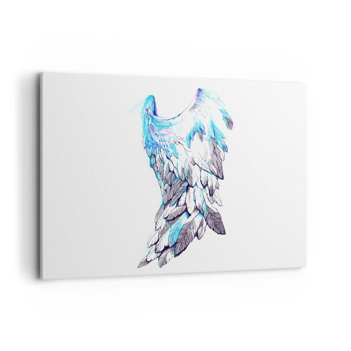 Canvastavla - Bild på duk - Jag behöver vingar - 100x70 cm