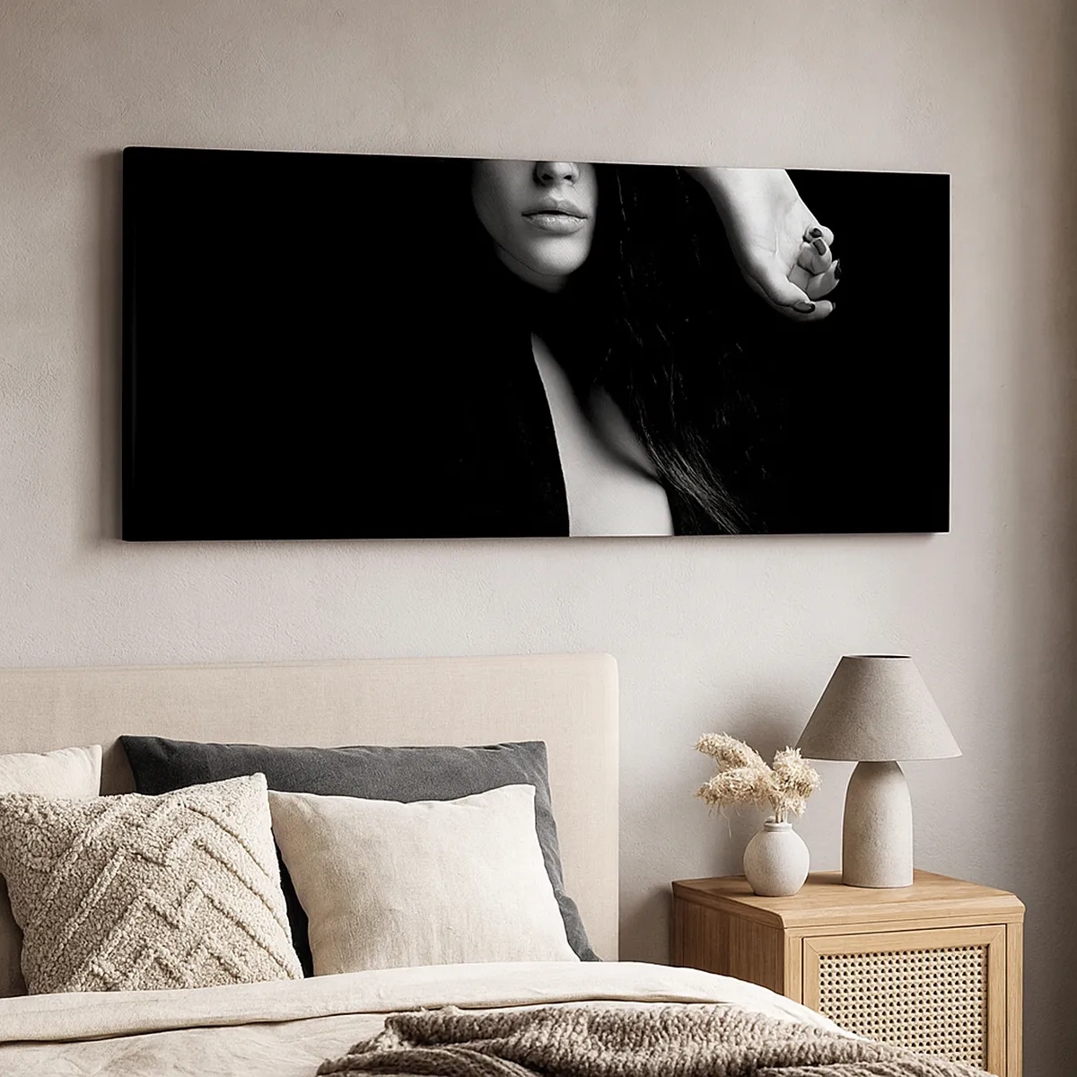 Canvastavla - Bild på duk - Förförelsens skola - 30x30 cm