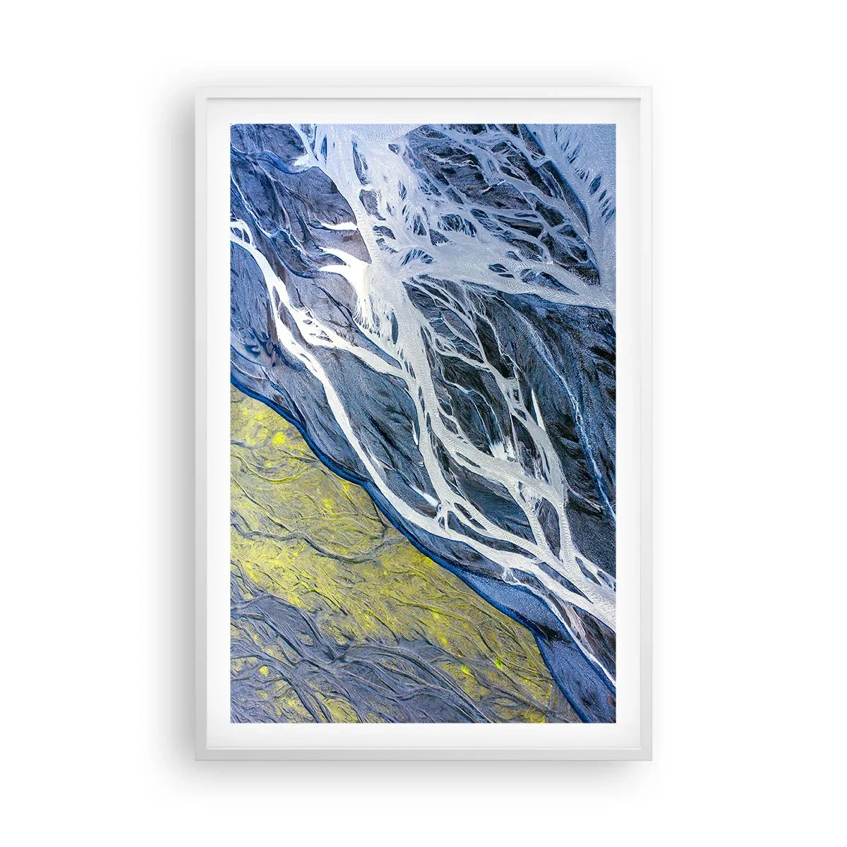 Affisch i vit ram - Naturens grottmålningar - 61x91 cm