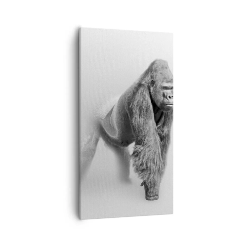 Canvastavla - Bild på duk - Övertygad om sin styrka - 55x100 cm