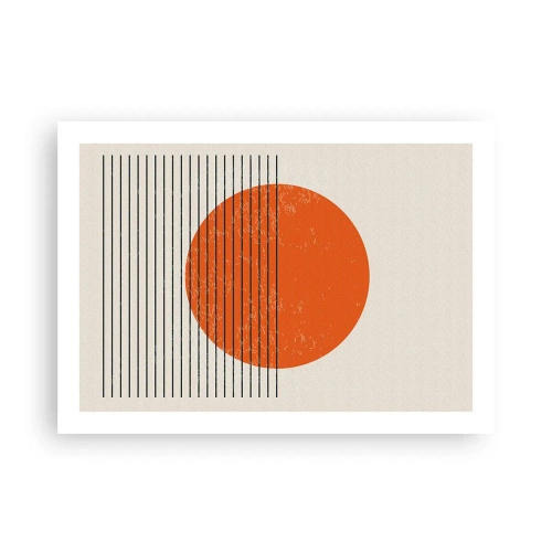 Affisch - Alltid solen - 70x50 cm