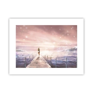 Affisch - I drömmens ljus - 40x30 cm