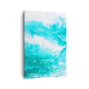 Canvastavla - Bild på duk - I elementets kärna - 70x100 cm