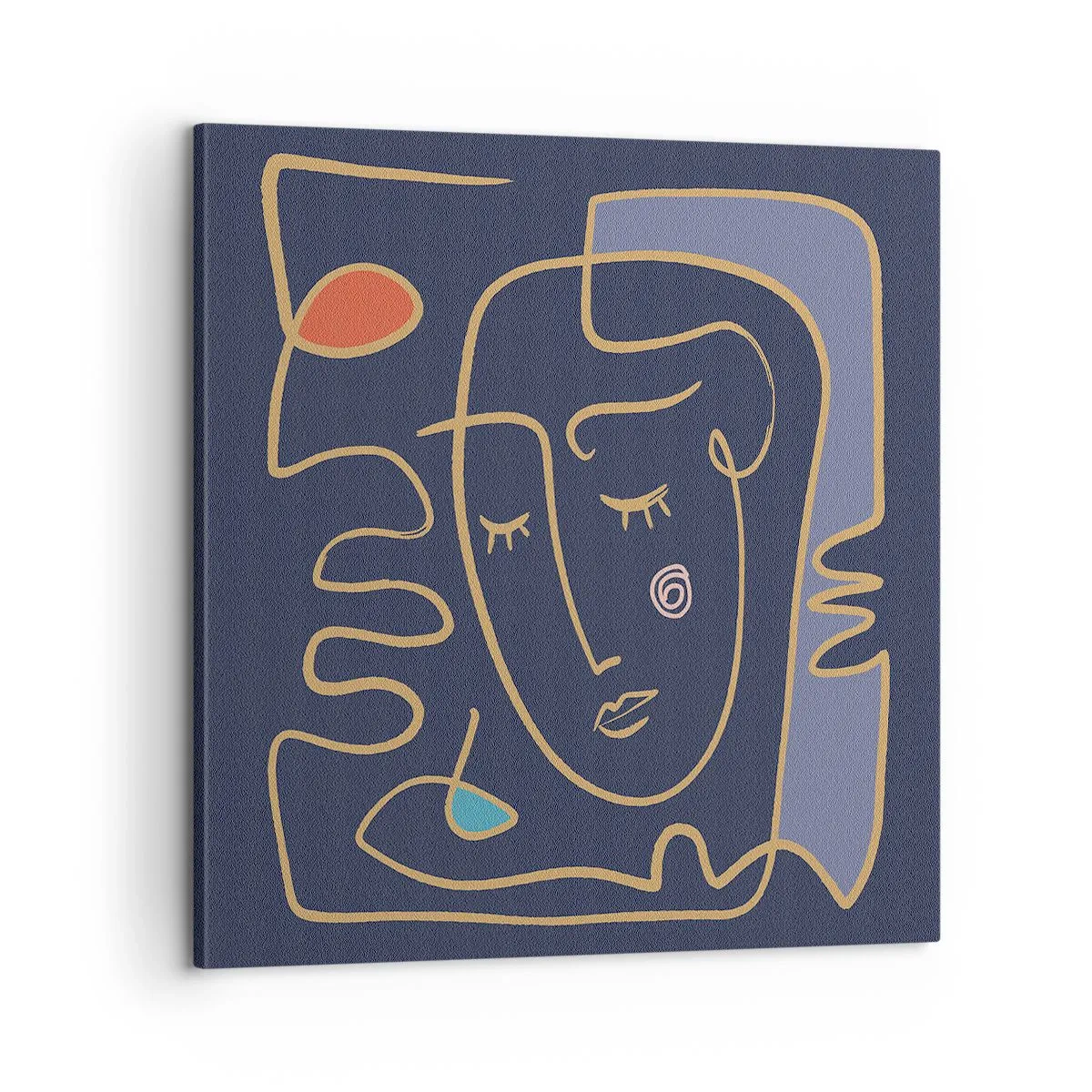 Canvastavla - Bild på duk - I drömmarnas värld - 60x60 cm
