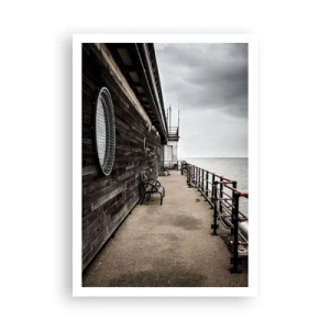 Affisch - Tiden har stannat - 70x100 cm