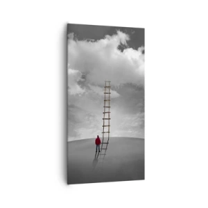 Canvastavla - Bild på duk - Allt är möjligt - 65x120 cm