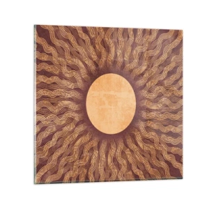 Glastavla - Bild på glas - Solikon - 60x60 cm