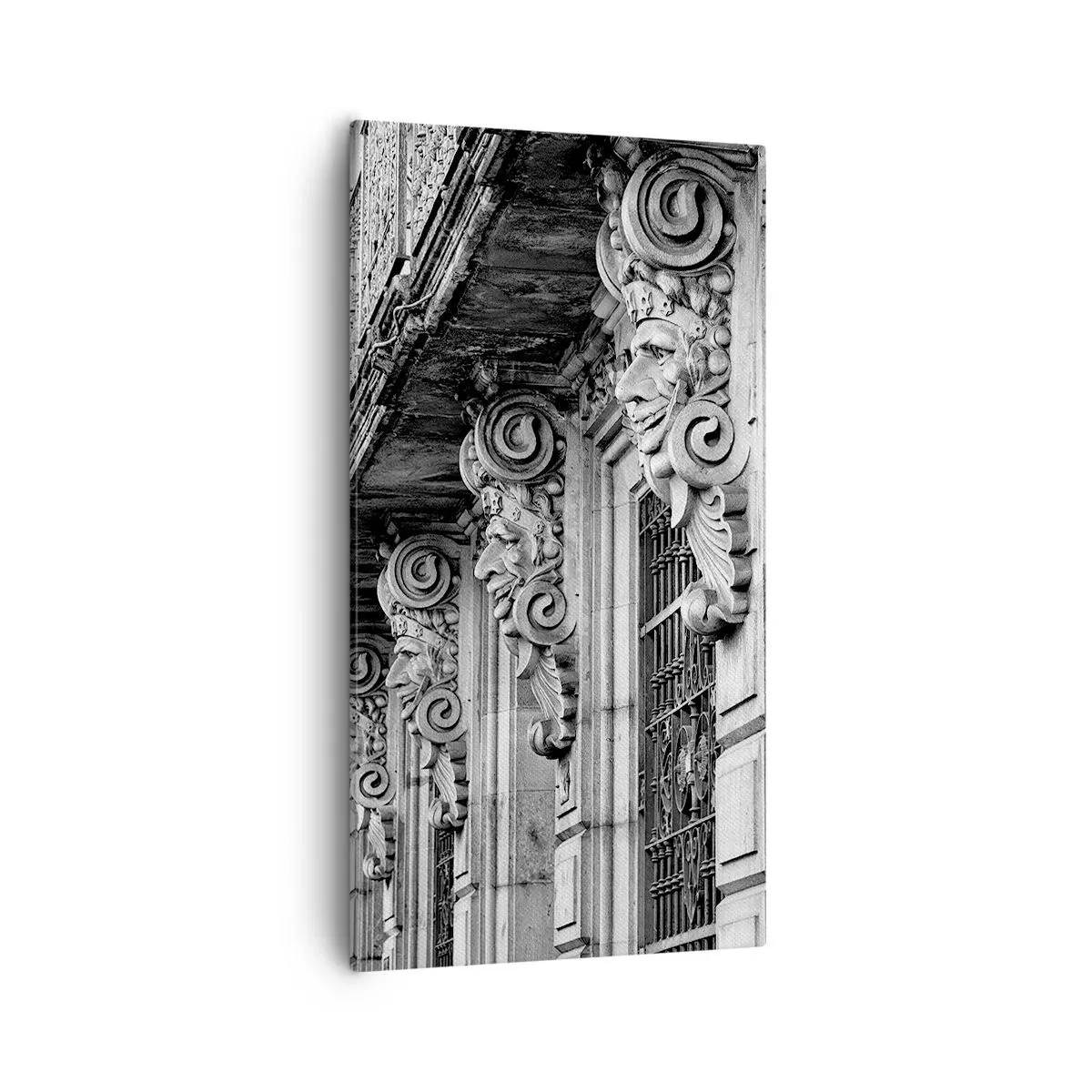 Canvastavla - Bild på duk - Fantastiska Barcelona - 55x100 cm