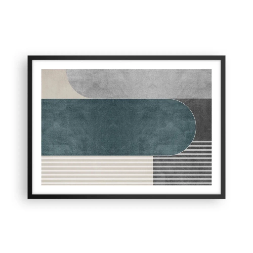 Affisch i svart ram - Horisontell komposition - 70x50 cm