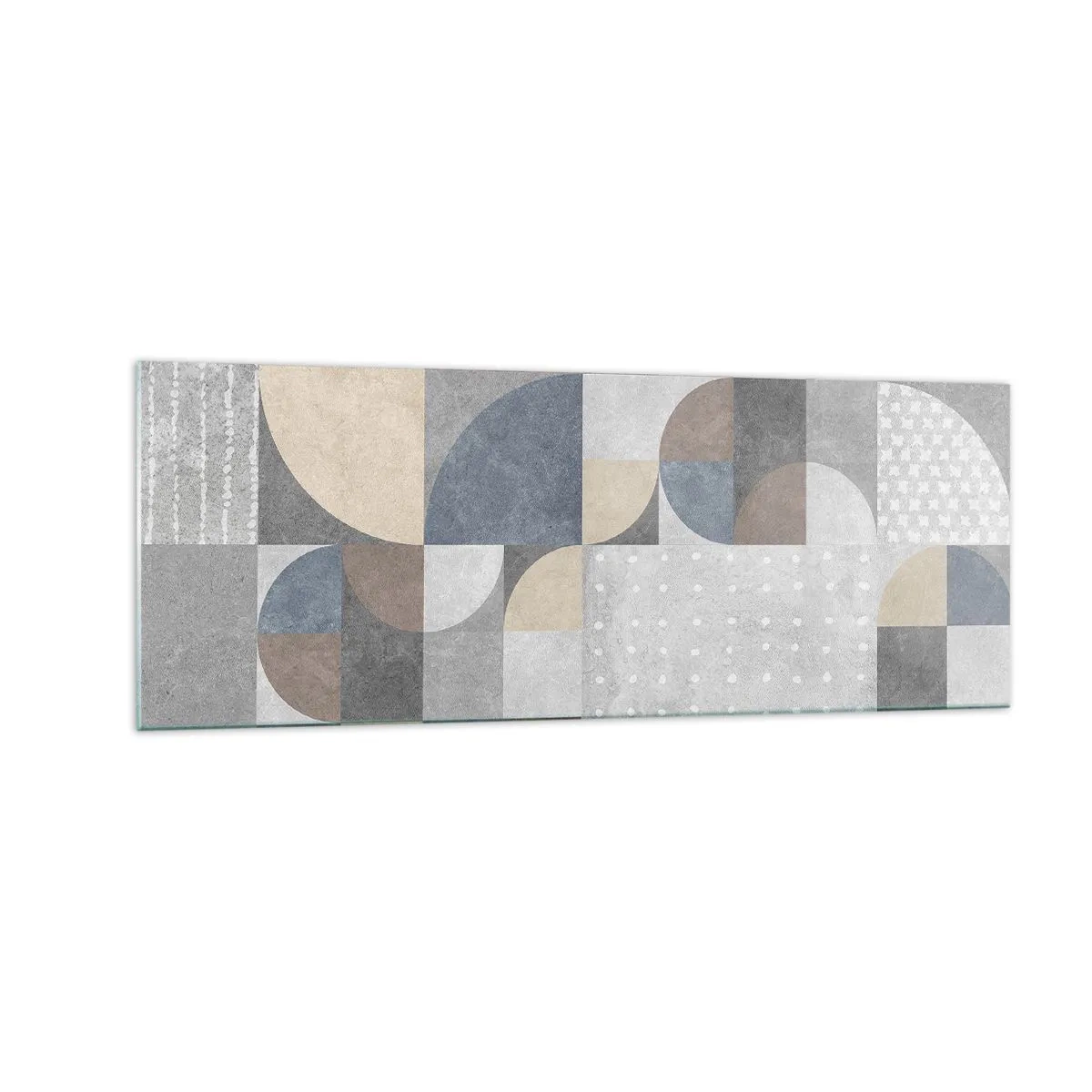 Glastavla - Bild på glas - Keramisk fantasi - 140x50 cm