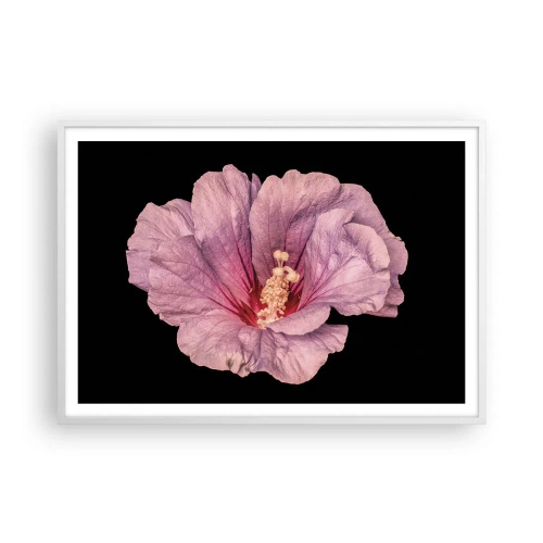 Affisch i vit ram - Rakt till hjärtat - 100x70 cm