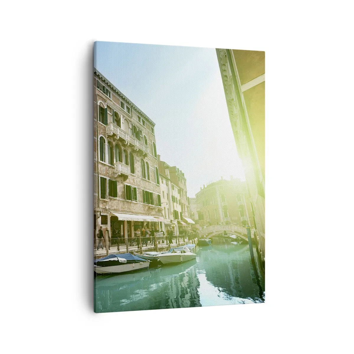 Canvastavla - Bild på duk - Venedig - Amore Mio - 50x70 cm