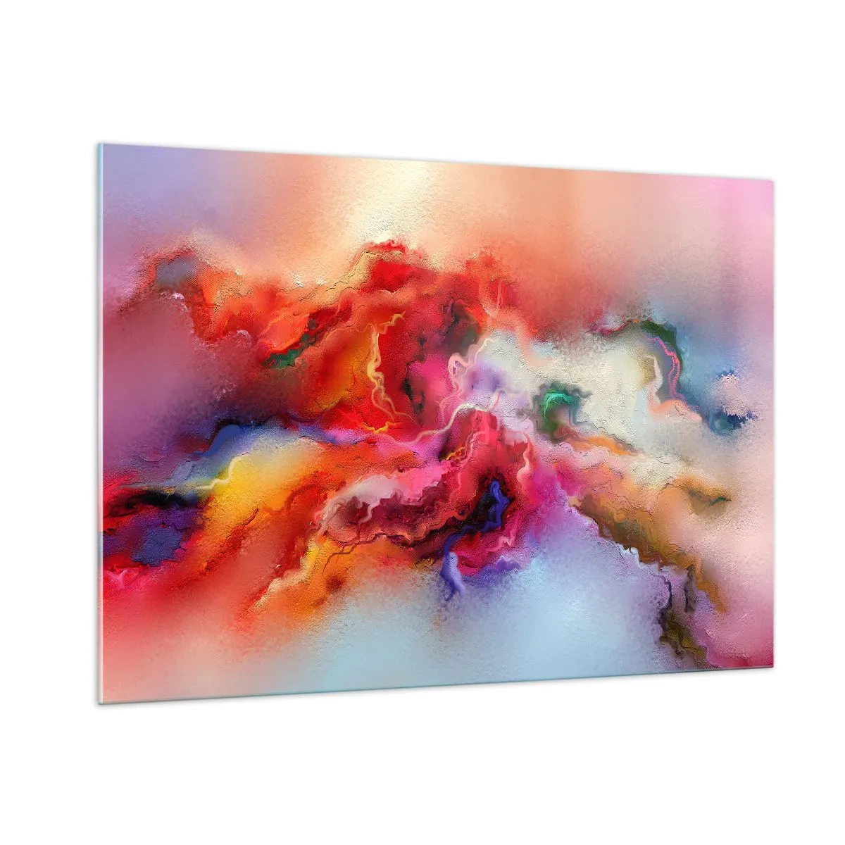 Glastavla - Bild på glas - Fåna drömmarna - rök - 100x70 cm