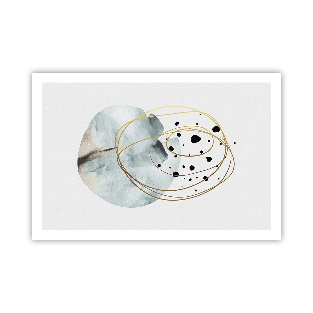 Affisch - I rummets famn - 91x61 cm