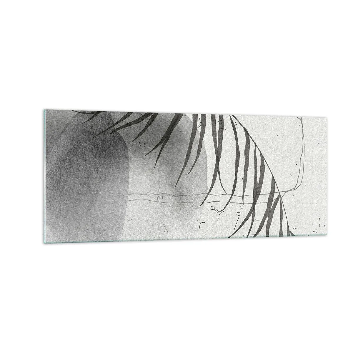 Glastavla - Bild på glas - Den subtila exotismen i naturen - 100x40 cm