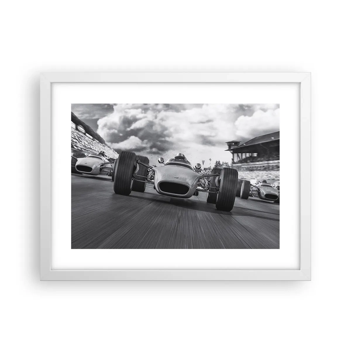 Affisch i vit ram - Kraften finns! - 40x30 cm