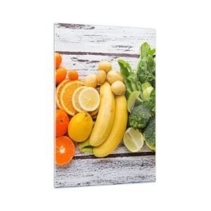 Glastavla - Bild på glas - Räcker det inte? - 70x100 cm