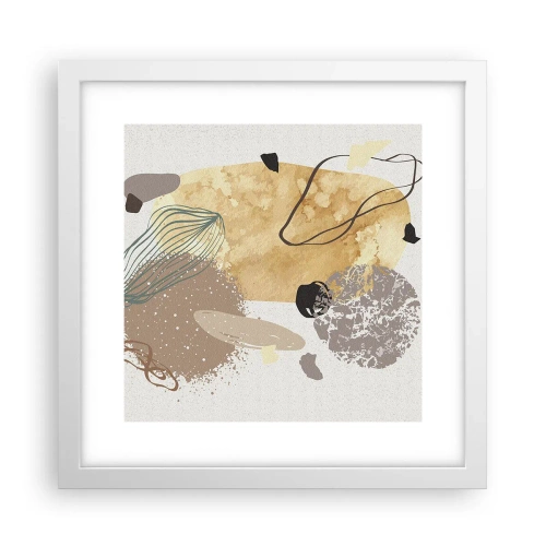 Affisch i vit ram - Olika former - 30x30 cm