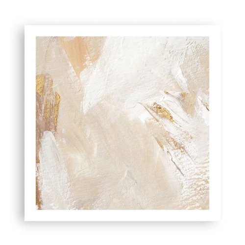 Affisch - Pastellfärgad komposition - 60x60 cm