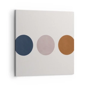 Canvastavla - Bild på duk - Perfektionens symbol - 50x50 cm