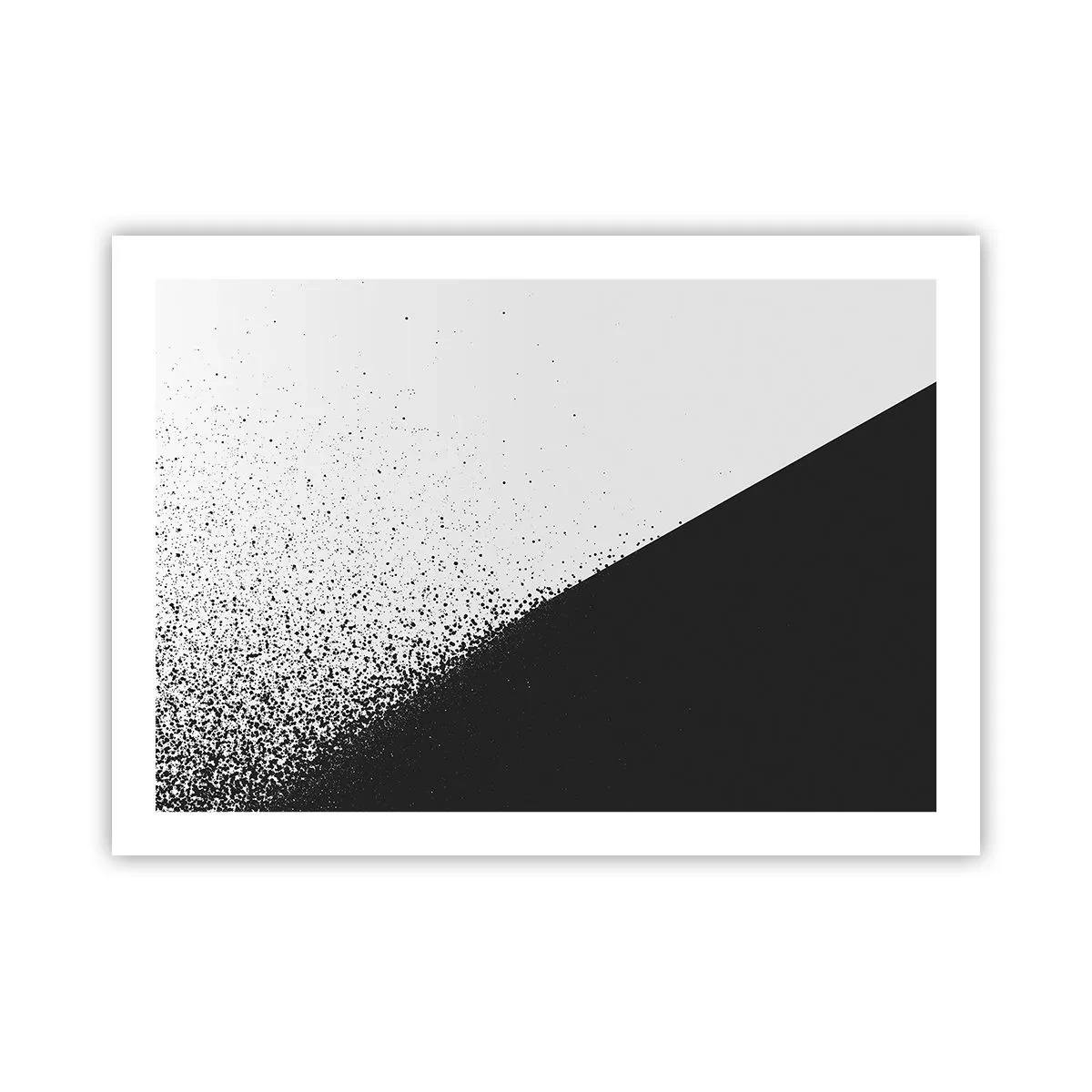Affisch - Snabbare, mer - 70x50 cm