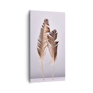 Canvastavla - Bild på duk - Mot intet - 55x100 cm