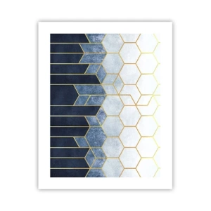 Affisch - Komposition i synkoprytm - 40x50 cm