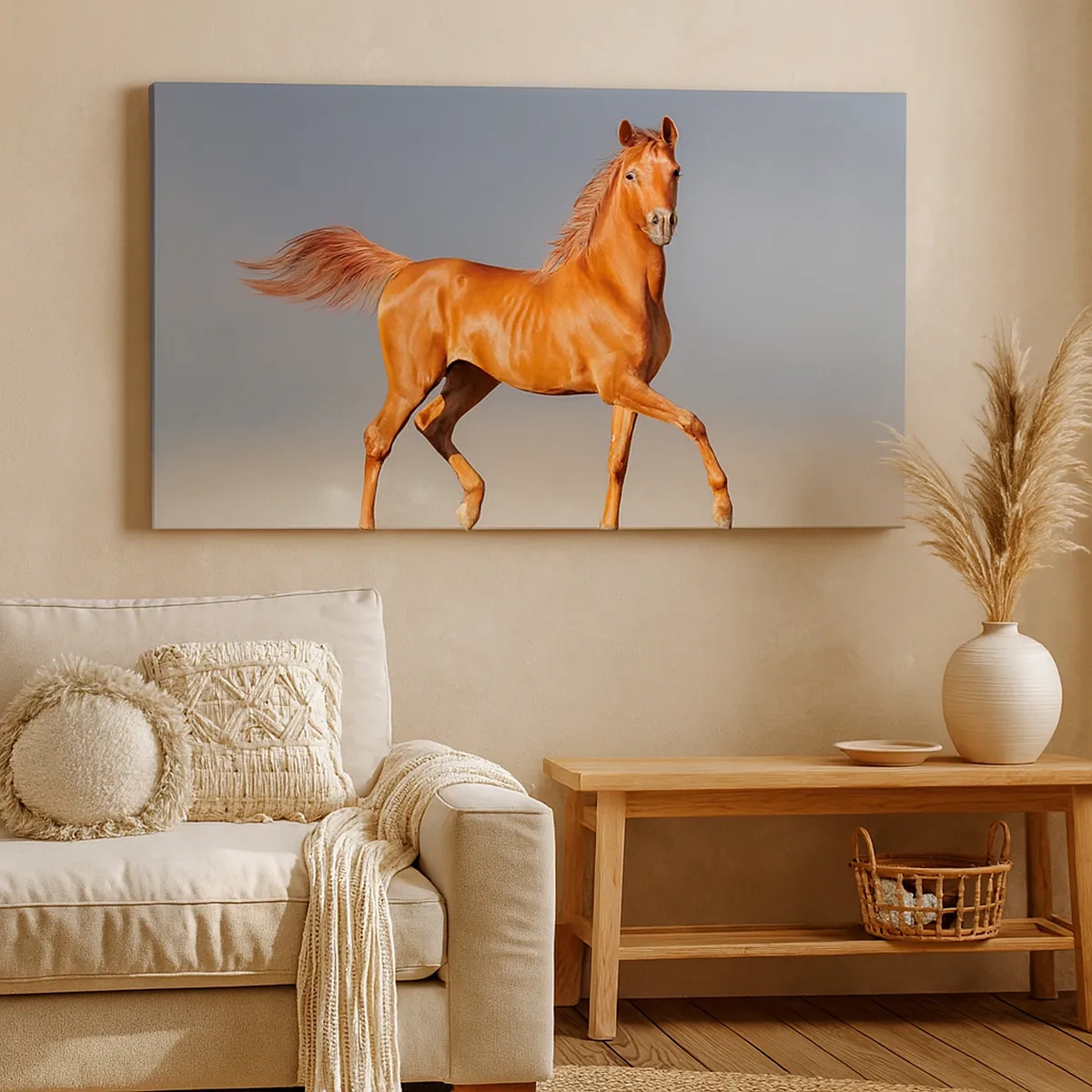 Canvastavla - Bild på duk - Dansande grace - 30x30 cm