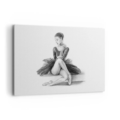 Canvastavla - Bild på duk - Förtrollad av dansen - 120x80 cm