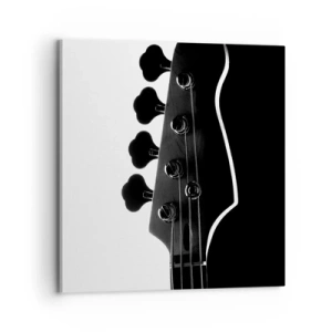 Canvastavla - Bild på duk - Rocktystnad - 70x70 cm