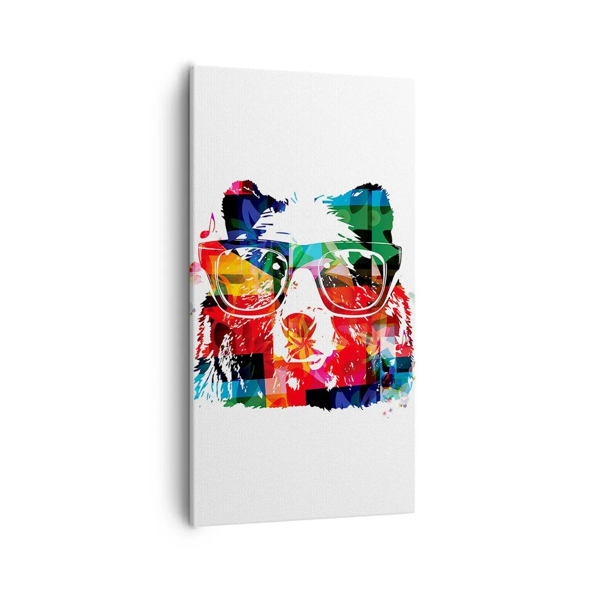 Canvastavla - Bild på duk - Jag tycker om det! - 55x100 cm