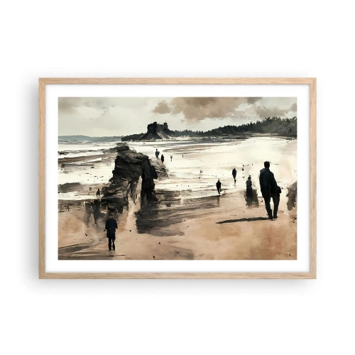 Affisch i ram av ljusek - Framkallade - 70x50 cm