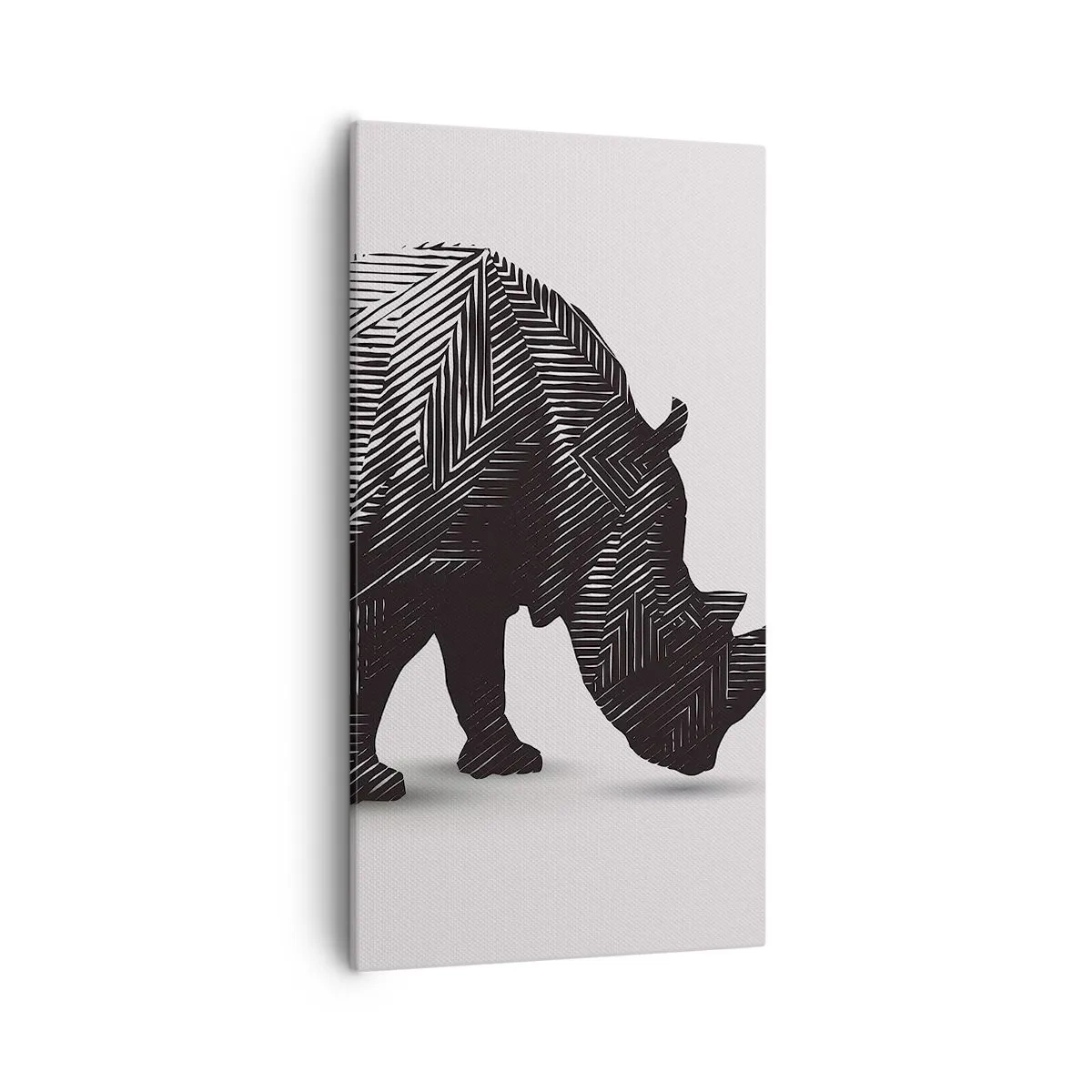 Canvastavla - Bild på duk - Naturens geometriska skönhet - 55x100 cm