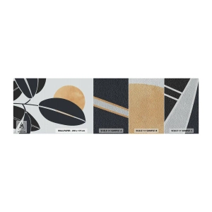 Provbit av fototapet Premium Sand - Het sommardag - Botanik, Löv, Minimalism - 100x30 cm