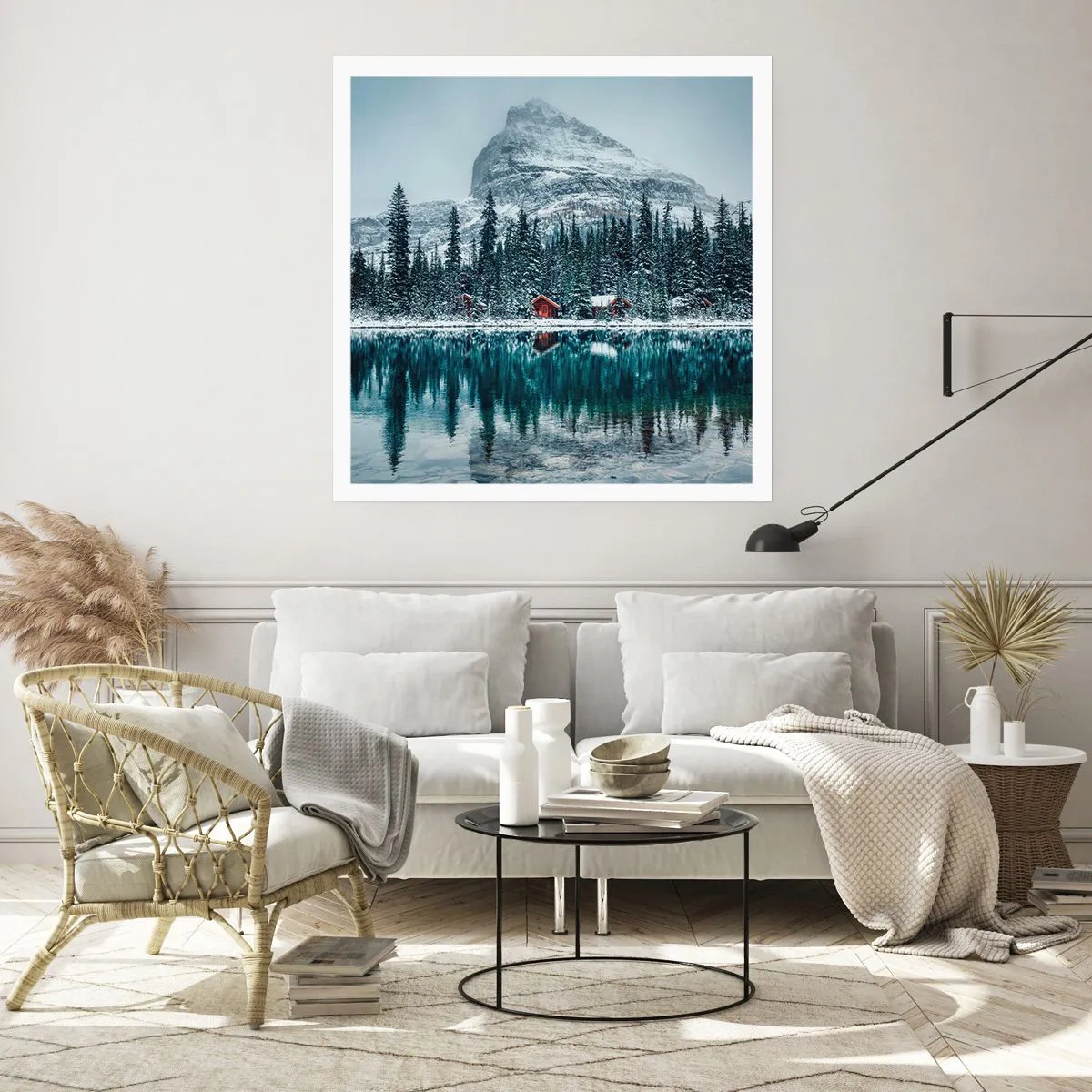 Affisch - Kanadensisk tillflyktsort - 50x50 cm