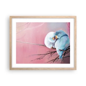 Affisch i ram av ljusek - Lägga till något?… - 50x40 cm