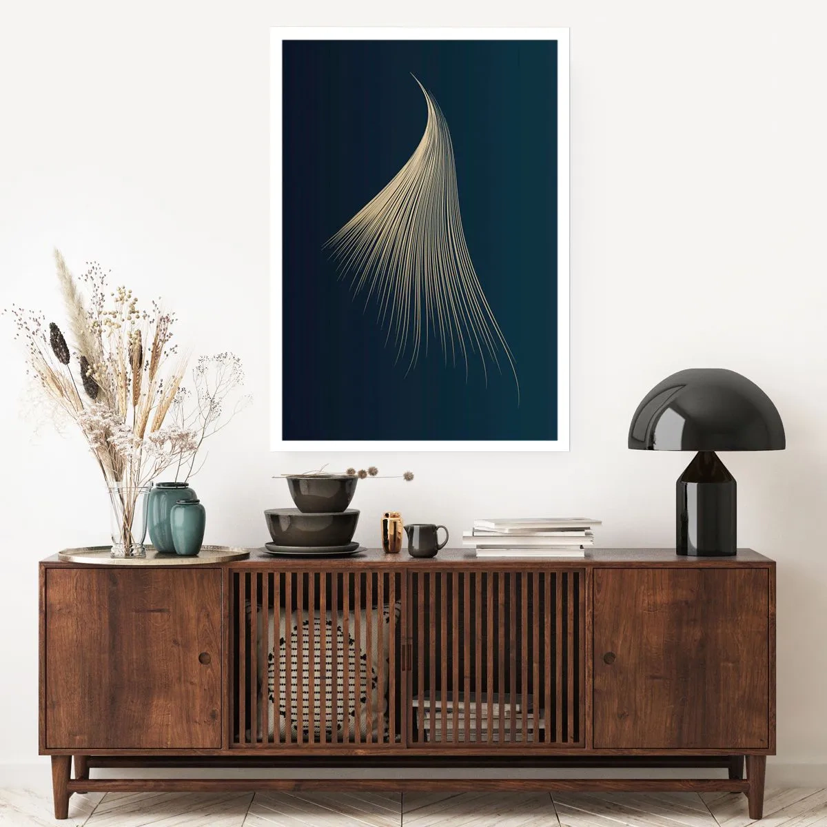 Affisch - Som en ängels hårstrå - 50x70 cm