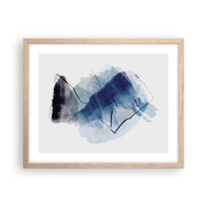 Affisch i ram av ljusek - Isberg - 50x40 cm