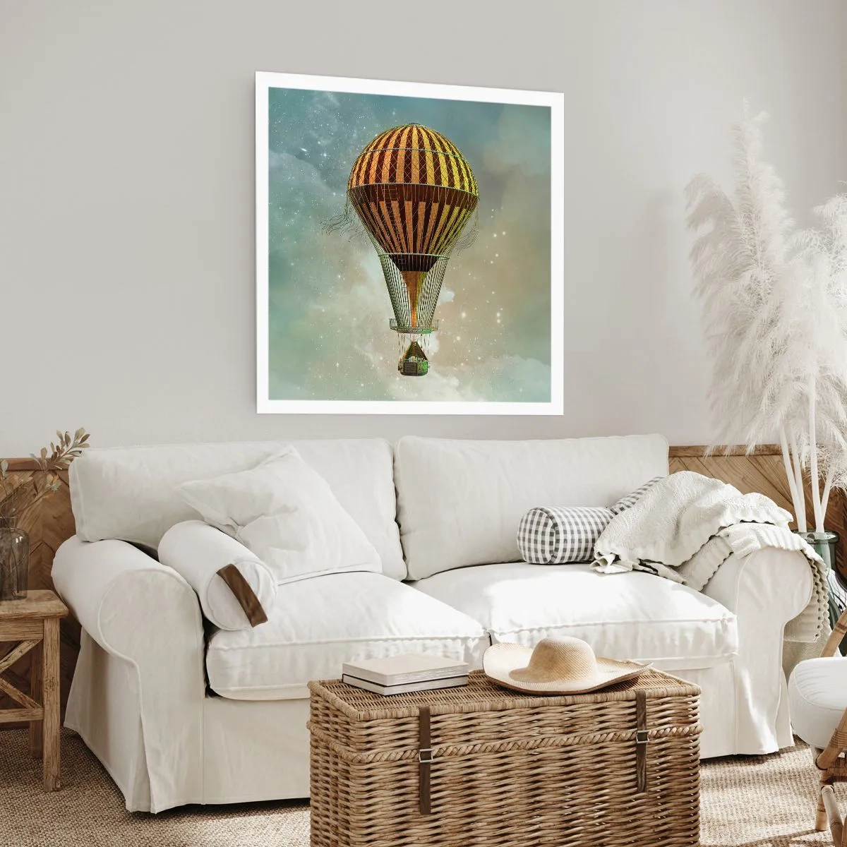 Affisch - Banbrytande flygningar - 60x60 cm