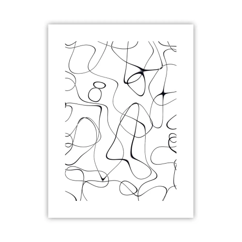 Affisch - Livets stigar, ödets tur - 30x40 cm