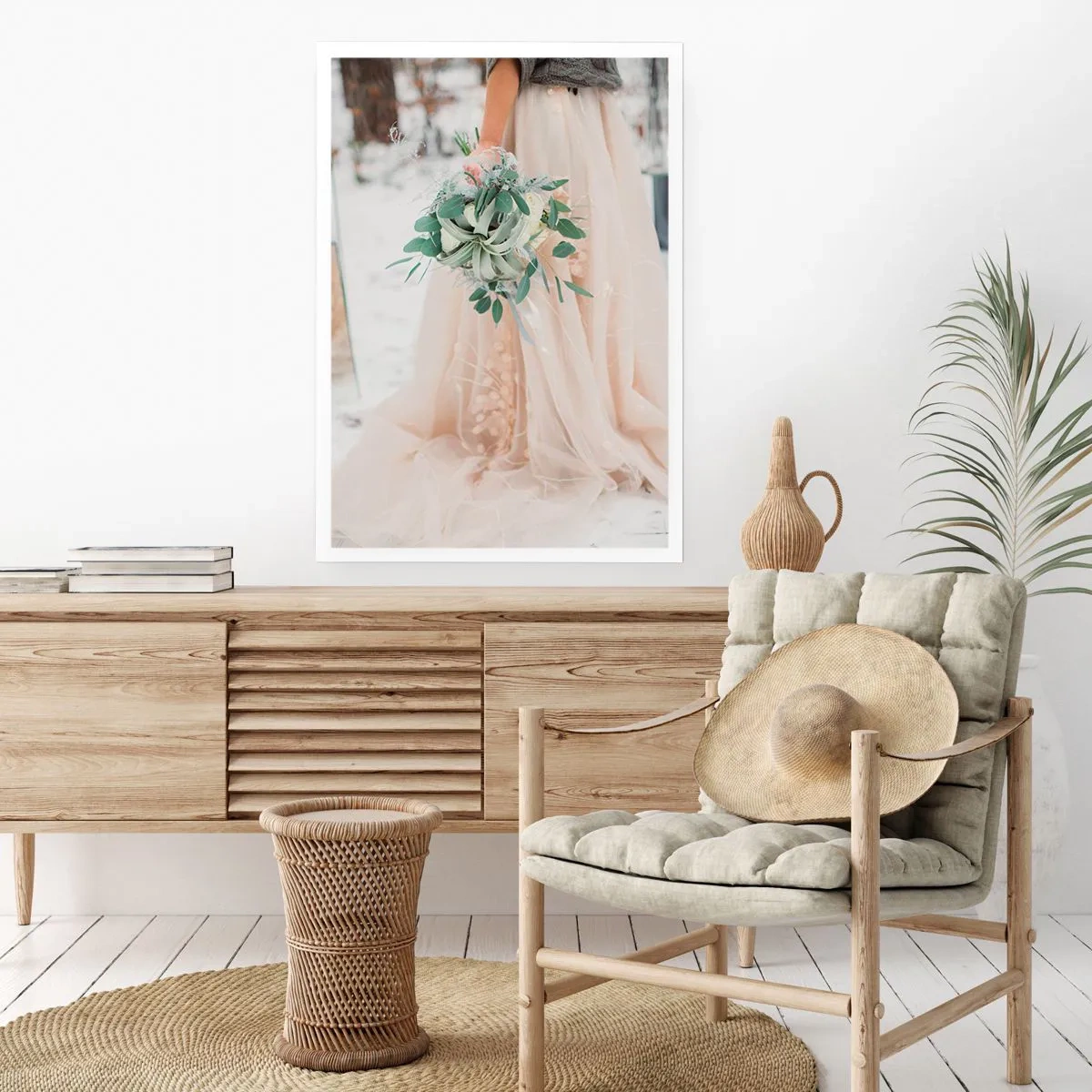 Affisch - Och så levde de lyckliga i alla sina dagar - 40x50 cm