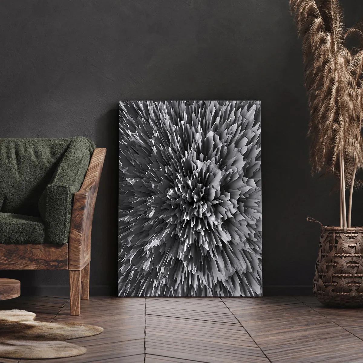 Canvastavla - Bild på duk - Det kan inte bli vassare än så här - 80x120 cm