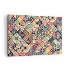 Canvastavla - Bild på duk - Marockansk stämning - 120x80 cm