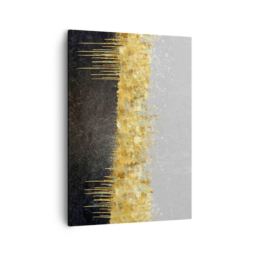 Canvastavla - Bild på duk - Inåt och uppåt - 50x70 cm